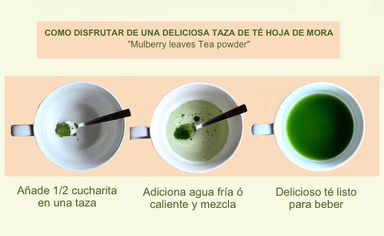 Kuwa Matcha Orgánico  (Mulberry leaf tea powder) 60g