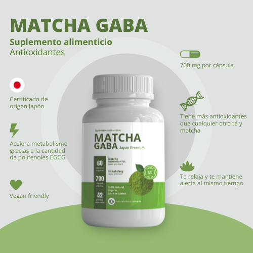 Matcha GABA + 1 Oil Blotting paper.