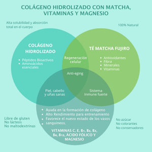 Colágeno Hidrolizado con Matcha + GRATIS ToGo